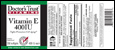 Doctors Trust Vitamin Label